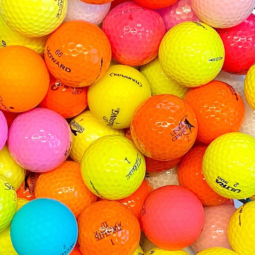 Gekleurde Golfballen Mix