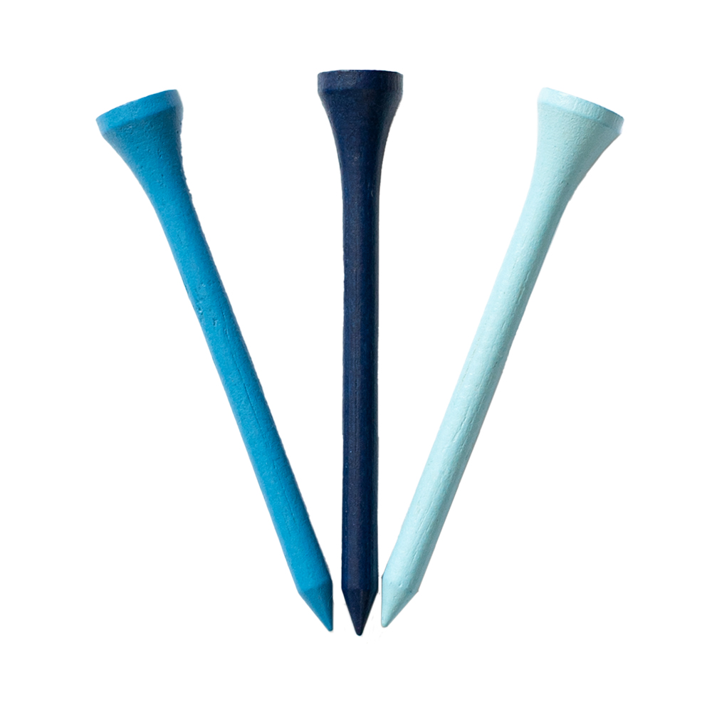 Out of Bounds Blauwe golf tees 0