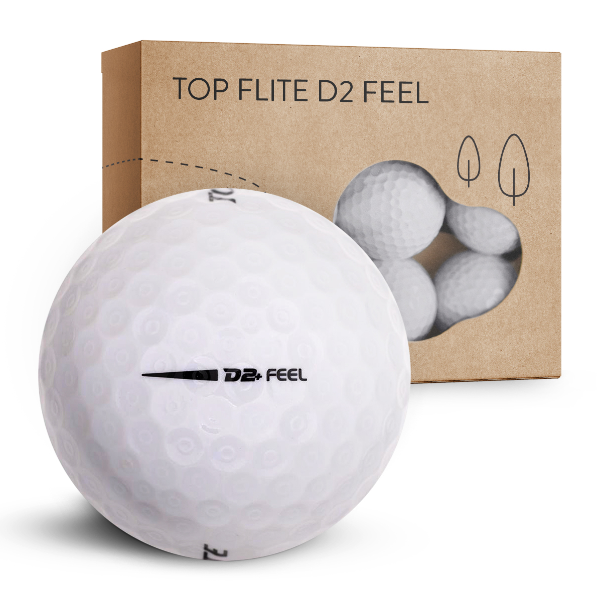 Top Flite D2 Feel Golfbal Out of Bounds