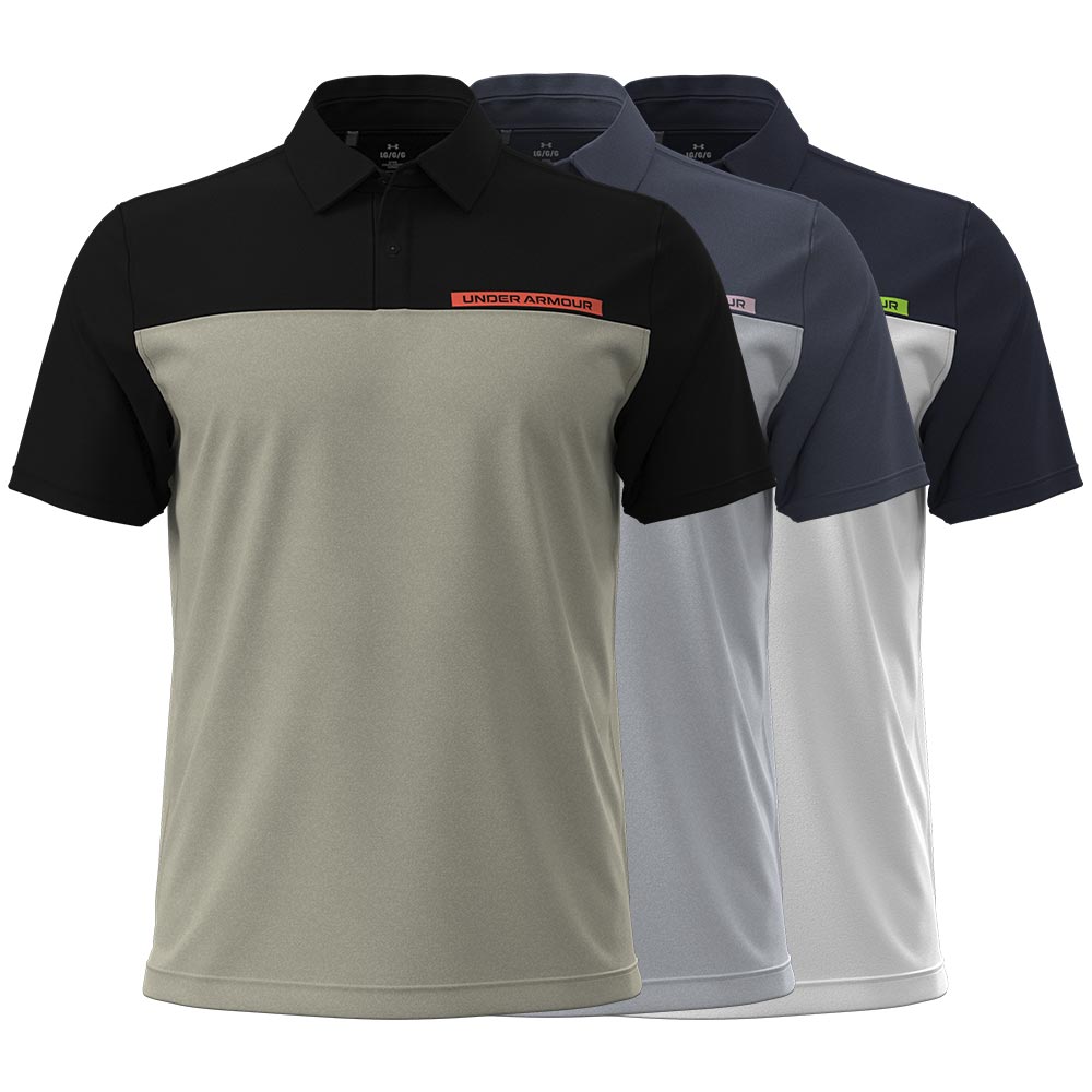 Under Armour M T2G Color Block Polo 0